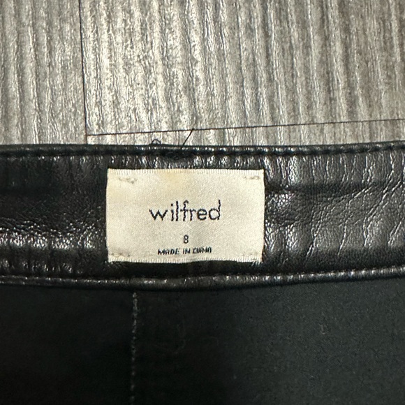 Black leather pants - Picture 2 of 2